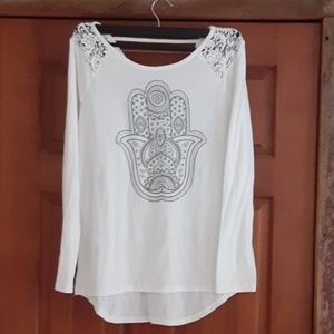 Long Sleeve Hamsa Top